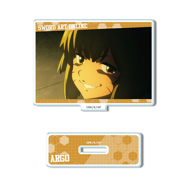 License Agent Sword Art Online -Progressive- Scherzo of Deep Night Mini Acrylic Stand Argo /D Bild 1