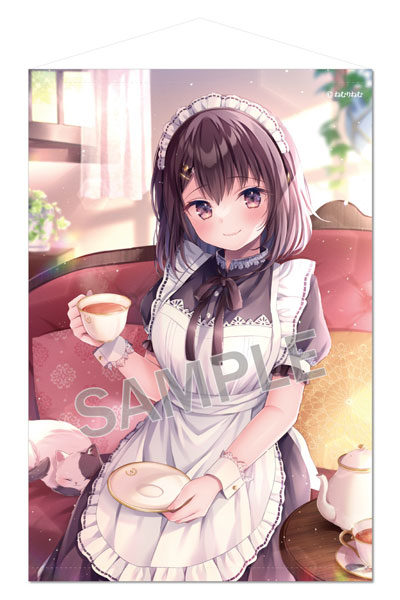 Brendream Nemuri Nemu B2 Wall Scroll Tea Time Kurokawa-san