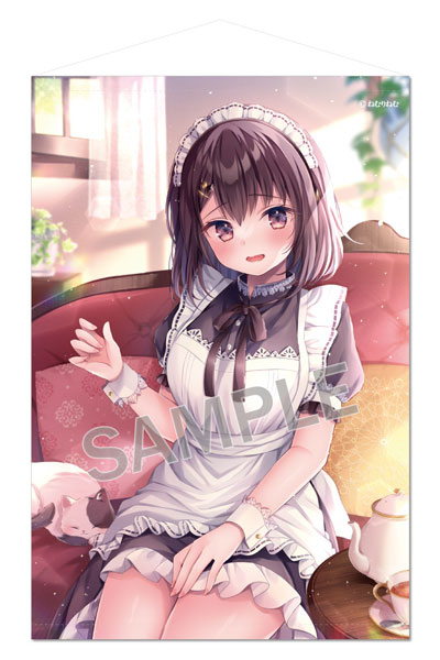 Brendream Nemuri Nemu B2 Wall Scroll Tea Time Kurokawa-san Extra Edition