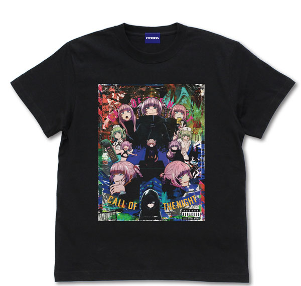 COSPA Call of the Night Full Color T-shirt /BLACK-L