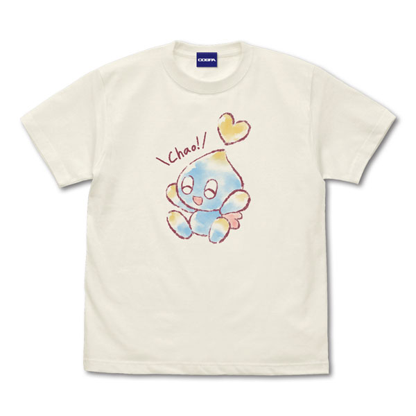 COSPA Sonic the Hedgehog Chao T-shirt /VANILLA WHITE-XL
