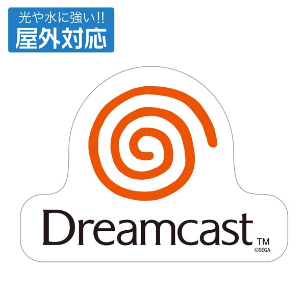 COSPA Dreamcast Outdoor Compatible Sticker รูปภาพ 1