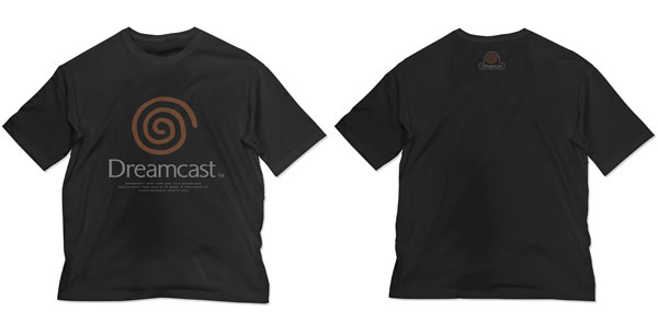 COSPA Dreamcast Big Silhouette T-shirt /BLACK-L รูปภาพ 1