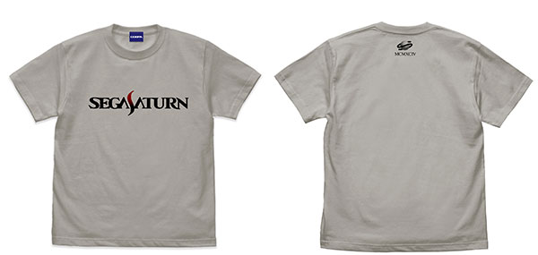 COSPA Sega Saturn Logo T-shirt Ver.2.0 /LIGHT GRAY-M รูปภาพ 1