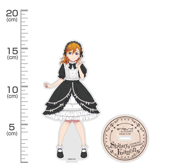COSPA Love Live! Super Star!! New Illustration Kanon Shibuya Acrylic Stand (Large) Lolita Fashion Ver. รูปภาพ 1