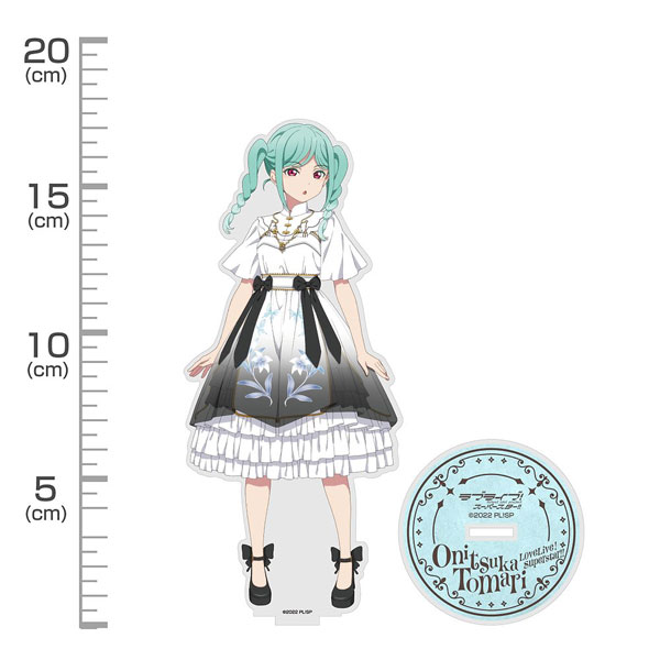 COSPA Love Live! Super Star!! New Illustration Tomari Onitsuka Acrylic Stand (Large) Lolita Fashion Ver. image 1