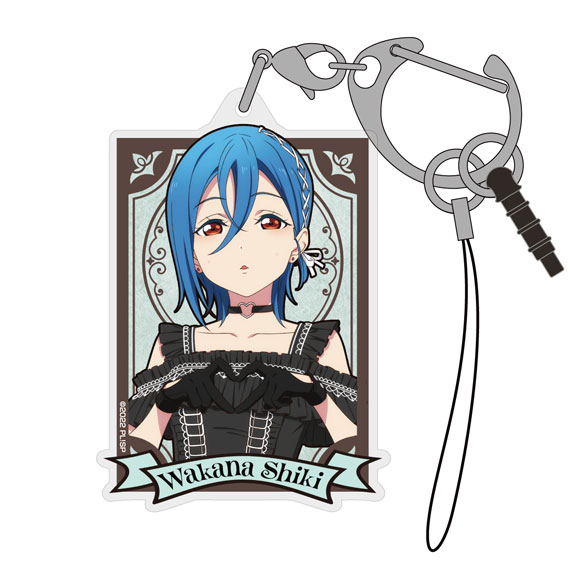 COSPA Love Live! Super Star!! New Illustration Shiki Wakana Acrylic Multi Keychain Lolita Fashion Ver. รูปภาพ 1