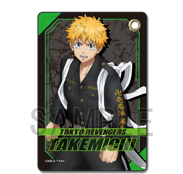 License Agent TV Anime "Tokyo Revengers" Leather Pass Case Ver.4 Design 01 (Takemichi Hanagaki) รูปภาพ 1