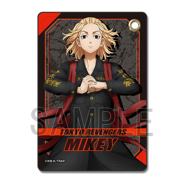 License Agent TV Anime "Tokyo Revengers" Leather Pass Case Ver.4 Design 02 (Manjiro Sano) รูปภาพ 1