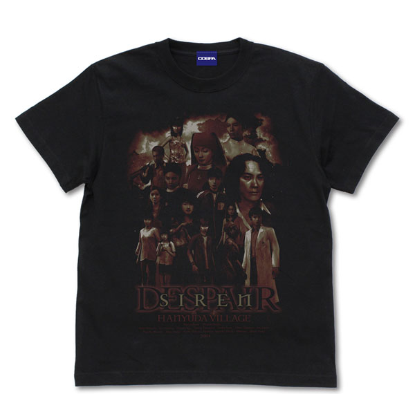 COSPA SIREN Poster T-shirt /BLACK-M รูปภาพ 1