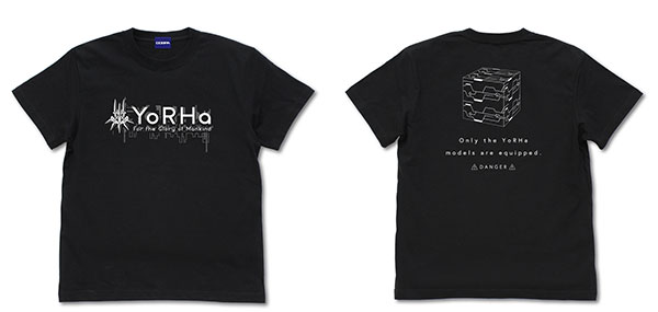 COSPA NieR:Automata Ver1.1a YoRHa Military Force T-shirt /BLACK-XL Bild 1