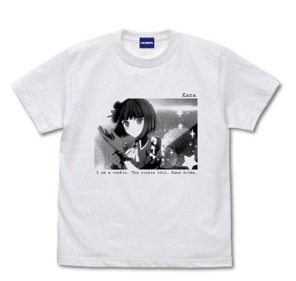 COSPA [Oshi no Ko] Kana Arima Photo Graphic T-shirt /WHITE-XL รูปภาพ 1