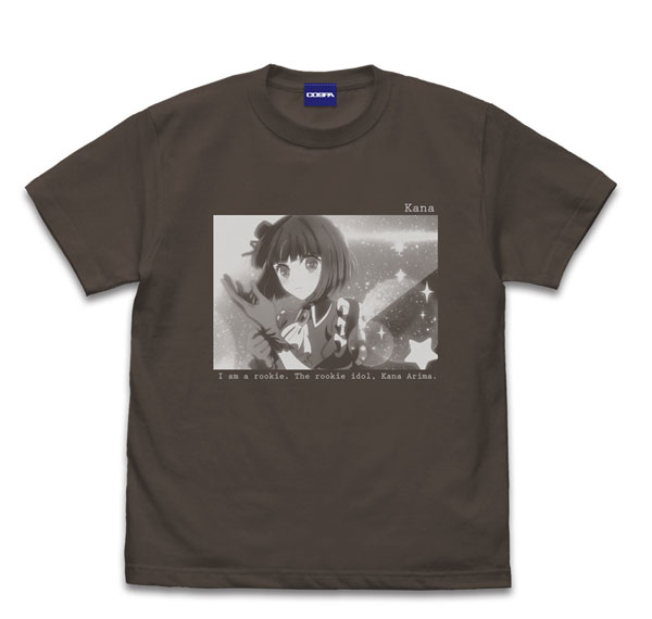 COSPA [Oshi no Ko] Kana Arima Photo Graphic T-shirt /CHARCOAL-L Bild 1