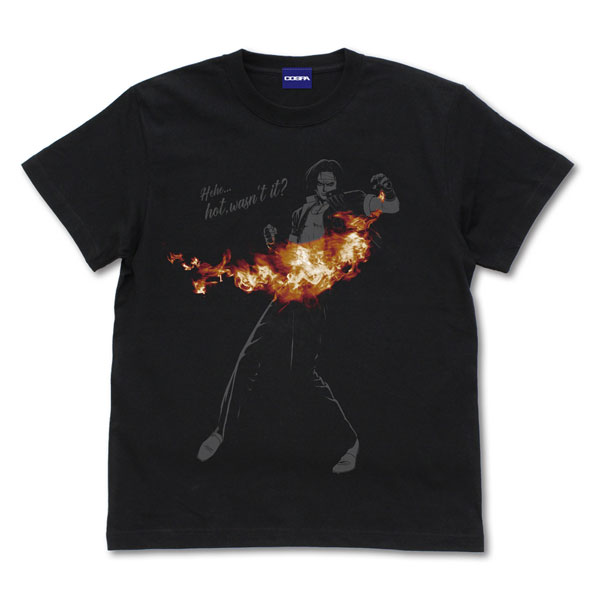 COSPA THE KING OF FIGHTERS '95 Kyo Kusanagi T-shirt /BLACK-L gambar 1