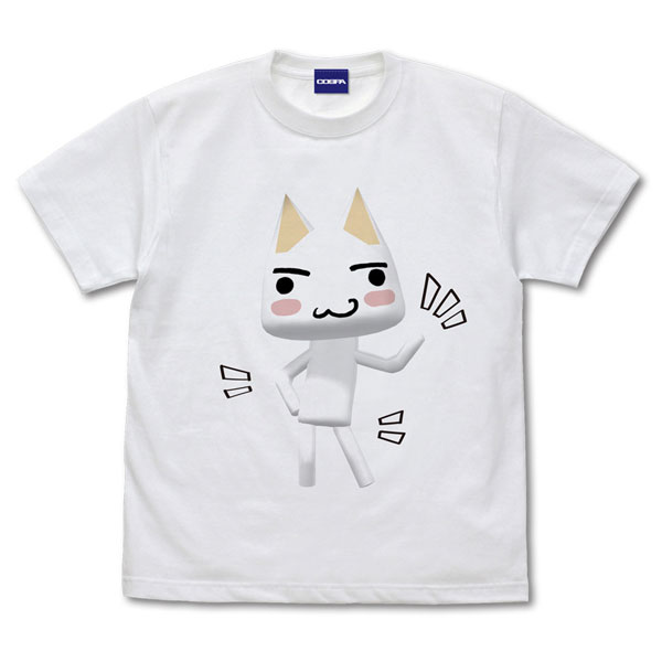 COSPA Dokodemo Issho Toro no Dance T-shirt /WHITE-L