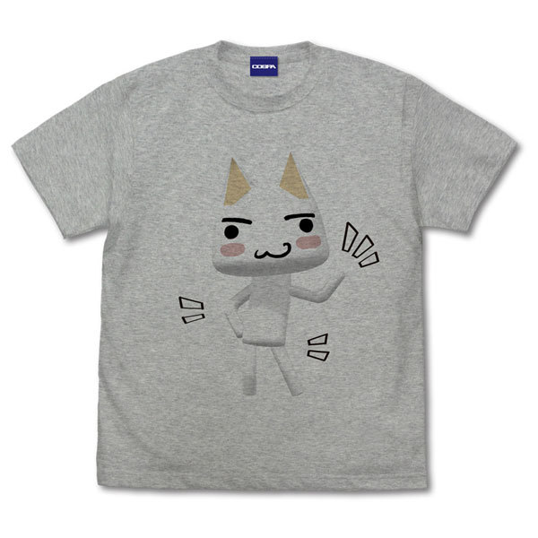 COSPA Dokodemo Issho Toro no Dance T-shirt /MIX GRAY-L