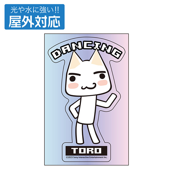 COSPA Dokodemo Issho Dancing Toro Outdoor Sticker image 1