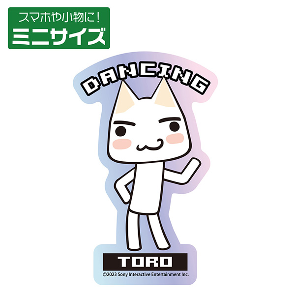 COSPA Dokodemo Issho Dancing Toro Mini Sticker