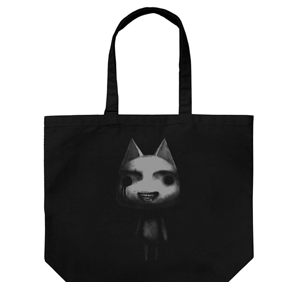 COSPA SIREN x Dokodemo Issho ShibiToro Large Tote Bag /BLACK รูปภาพ 1