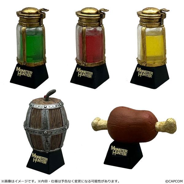 Capcom Monster Hunter Desktop Figure -Item Mascot- 6Pack BOX