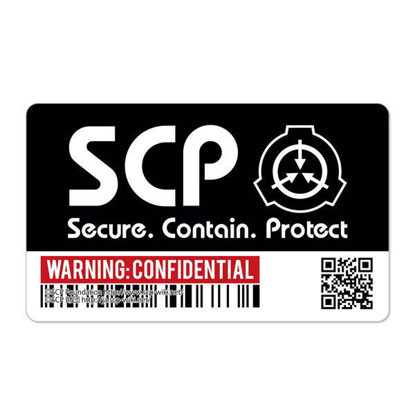 COSPA SCP Foundation Outdoor Sticker