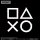 COSPA PlayStation T-shirt for PlayStation Shapes Logo Glich ver. /BLACK-L รูปภาพ 2