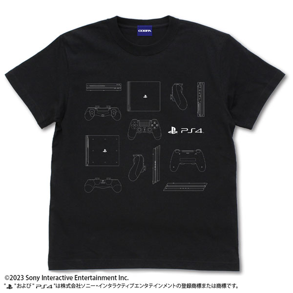 COSPA PlayStation T-shirt for PlayStation4 /BLACK-M imagen 1