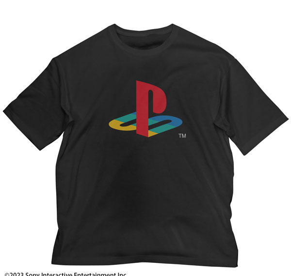 COSPA PlayStation Big Silhouette T-shirt for 1st Gen. PlayStation /BLACK-XL Bild 1