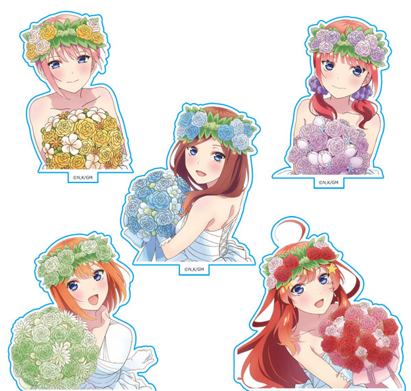 Azu Maker Movie "The Quintessential Quintuplets" Acrylic Stand Collection vol.5 5Pack BOX Bild 1