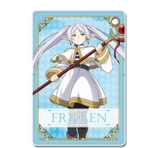 License Agent TV Anime "Frieren: Beyond Journey's End" Leather Pass Case Design 01 (Frieren /A) รูปภาพ 1