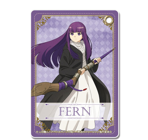 License Agent TV Anime "Frieren: Beyond Journey's End" Leather Pass Case Design 03 (Fern) รูปภาพ 1