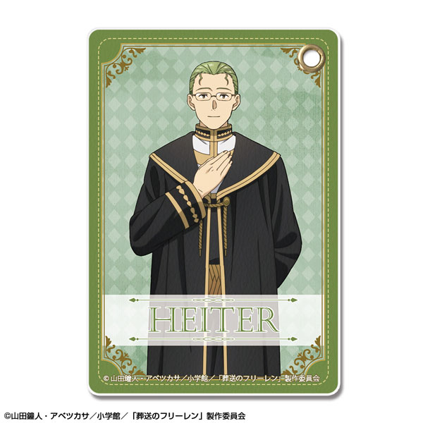 License Agent TV Anime "Frieren: Beyond Journey's End" Leather Pass Case Design 06 (Heiter) image 1