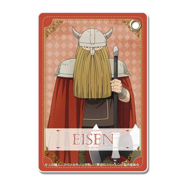 License Agent TV Anime "Frieren: Beyond Journey's End" Leather Pass Case Design 07 (Eisen) รูปภาพ 1