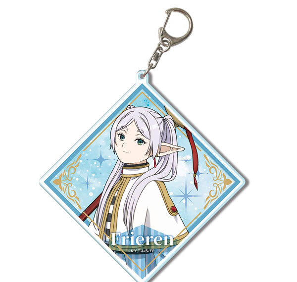 License Agent TV Anime "Frieren: Beyond Journey's End" Big Acrylic Keychain Design 01 (Frieren /A) รูปภาพ 1