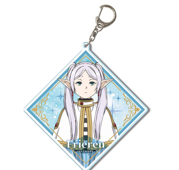 License Agent TV Anime "Frieren: Beyond Journey's End" Big Acrylic Keychain Design 02 (Frieren /B) รูปภาพ 1