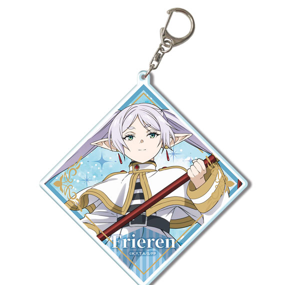 License Agent TV Anime "Frieren: Beyond Journey's End" Big Acrylic Keychain Design 03 (Frieren /C) Bild 1