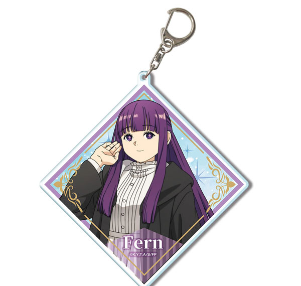 License Agent TV Anime "Frieren: Beyond Journey's End" Big Acrylic Keychain Design 05 (Fern /A) รูปภาพ 1