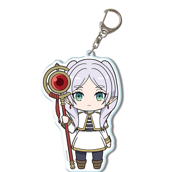 License Agent TV Anime "Frieren: Beyond Journey's End" Big Acrylic Keychain Design 10 (Frieren /E) รูปภาพ 1