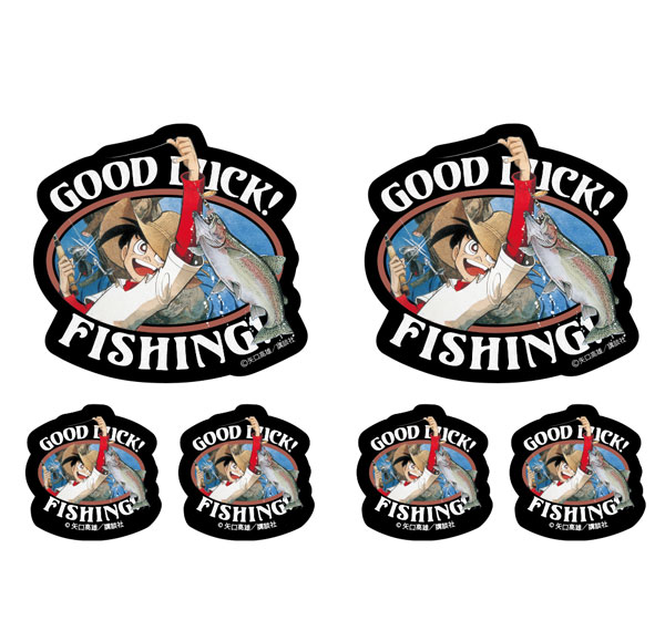 COSPA Tsurikichi Sanpei "GOOD LUCK!" Mini Sticker Set รูปภาพ 1