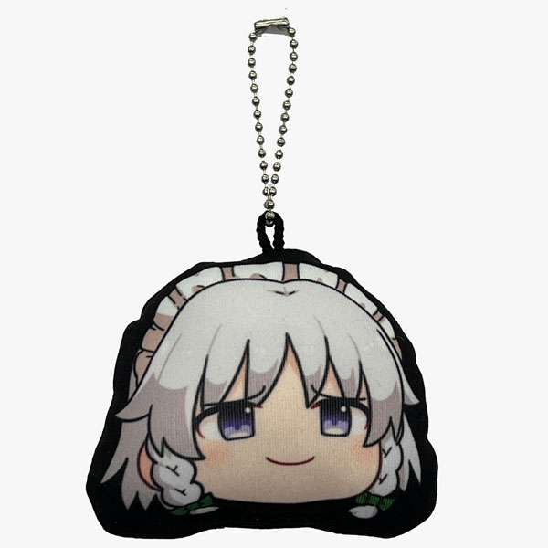 COSPA Touhou Project Mini Cushion Keychain Yukkuri Gensoukyou Sakuya Izayoi Bild 1