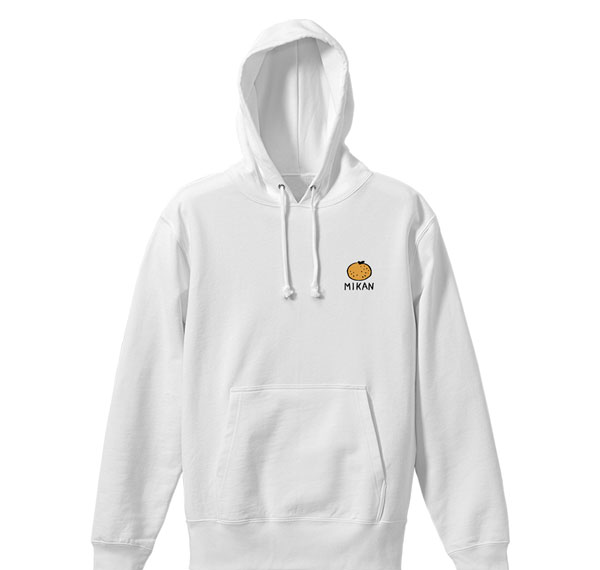 COSPA Hirayasumi MIKAN Pullover Hoodie /WHITE-M รูปภาพ 1