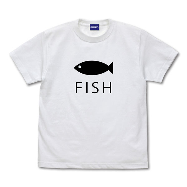 COSPA Hirayasumi FISH T-shirt /WHITE-L image 1