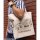 COSPA Hirayasumi Large Tote Bag /NATURAL รูปภาพ 2