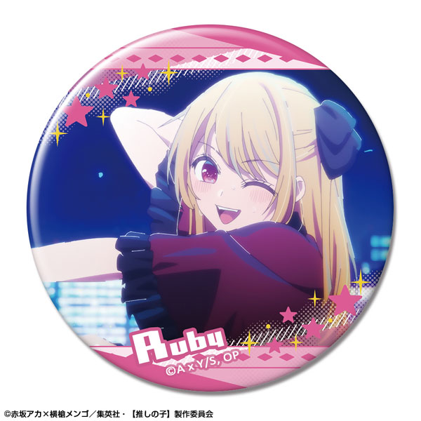 License Agent TV Anime [Oshi no Ko] Tin Badge Ver.2 Design 03 (Ruby /A)
