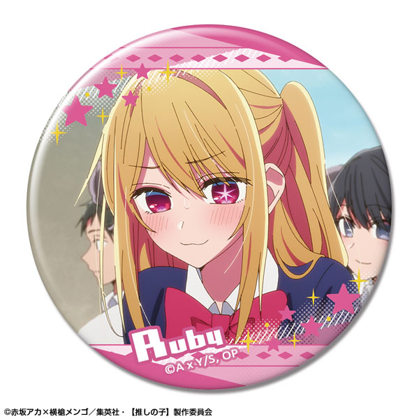 License Agent TV Anime [Oshi no Ko] Tin Badge Ver.2 Design 04 (Ruby /B)