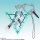COSPA Hatsune Miku V3 Acrylic Multi Keychain hình ảnh 2