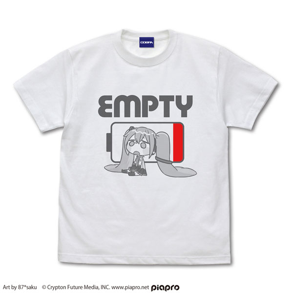 COSPA Hatsune Miku T-shirt 87*saku Ver. /WHITE-XL