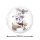 COSPA Haikyuu!! Kotaro Bokuto 65mm Tin Badge Ver.2.0 Bild 2