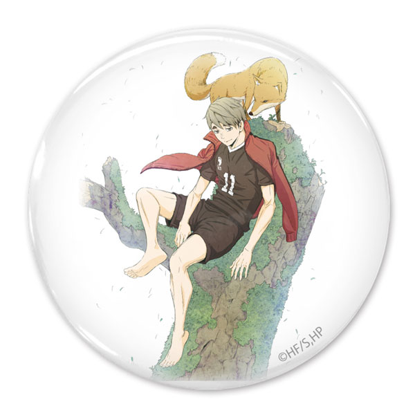 COSPA Haikyuu!! Osamu Miya 65mm Tin Badge Ver.2.0