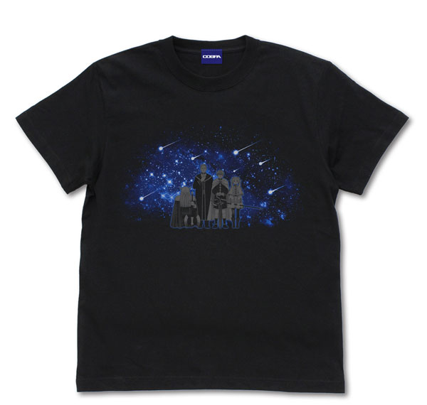 COSPA Frieren: Beyond Journey's End Hero Party T-shirt /BLACK-L รูปภาพ 1